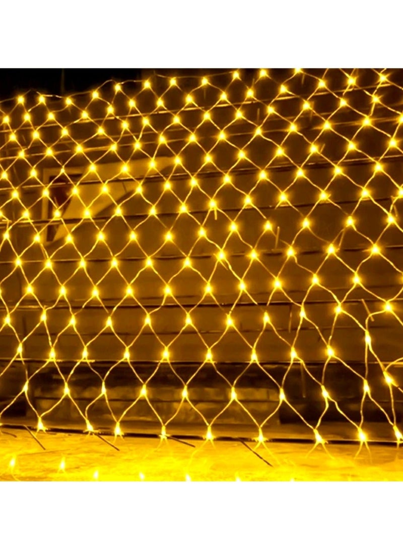 زايو ضوء شبكي LED أبيض دافئ 2 متر × 2 متر - Image 1